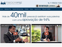 Tablet Screenshot of mardonepaz.com.br